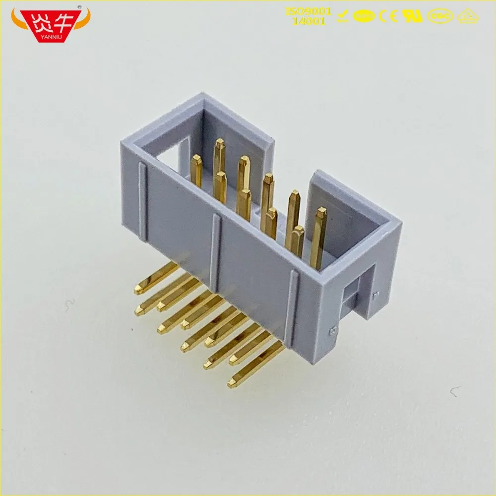 Фотопатрон YANNIU 10PIN IDC 2 54 мм штекер прямоугольный разъем контактная часть