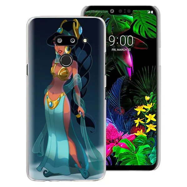12 Капа Аладдин, Принцесса Жасмин чехол для телефона чехол для LG G7 G8 ThinQ G5 G6 V30 V40 V50 ThinQ Q6 Q7 жесткий чехол-накладка на заднюю крышку - Цвет: 12