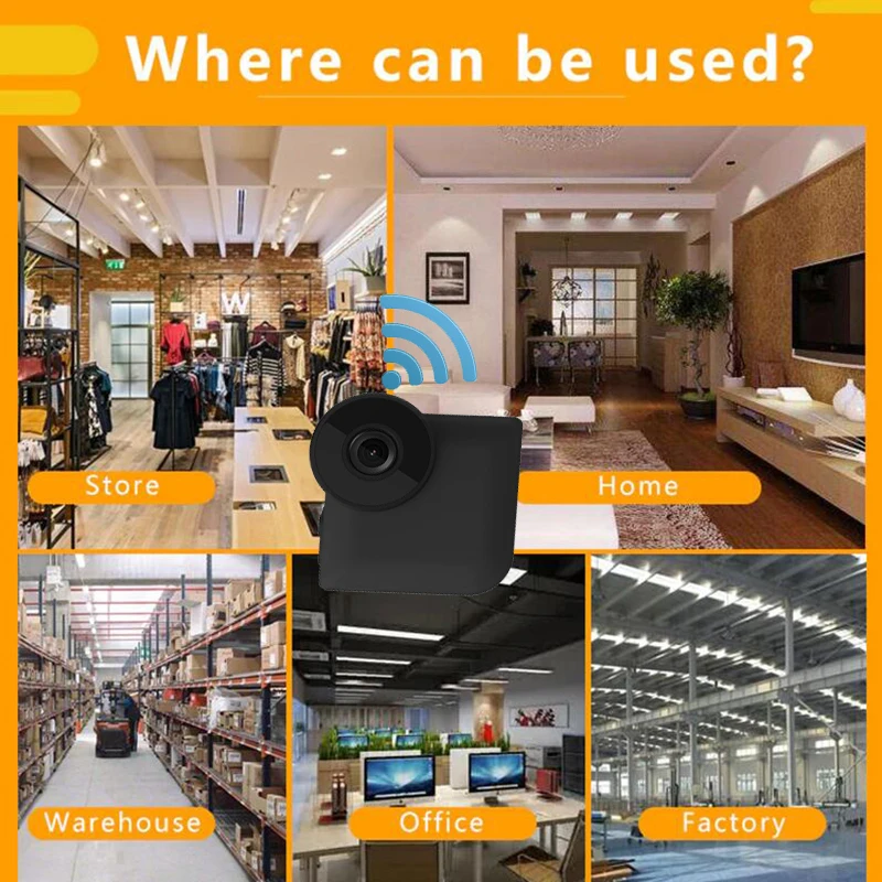 Новая WiFi камера IP мини 1080P HD видеокамера невидимая ночного видения наружная