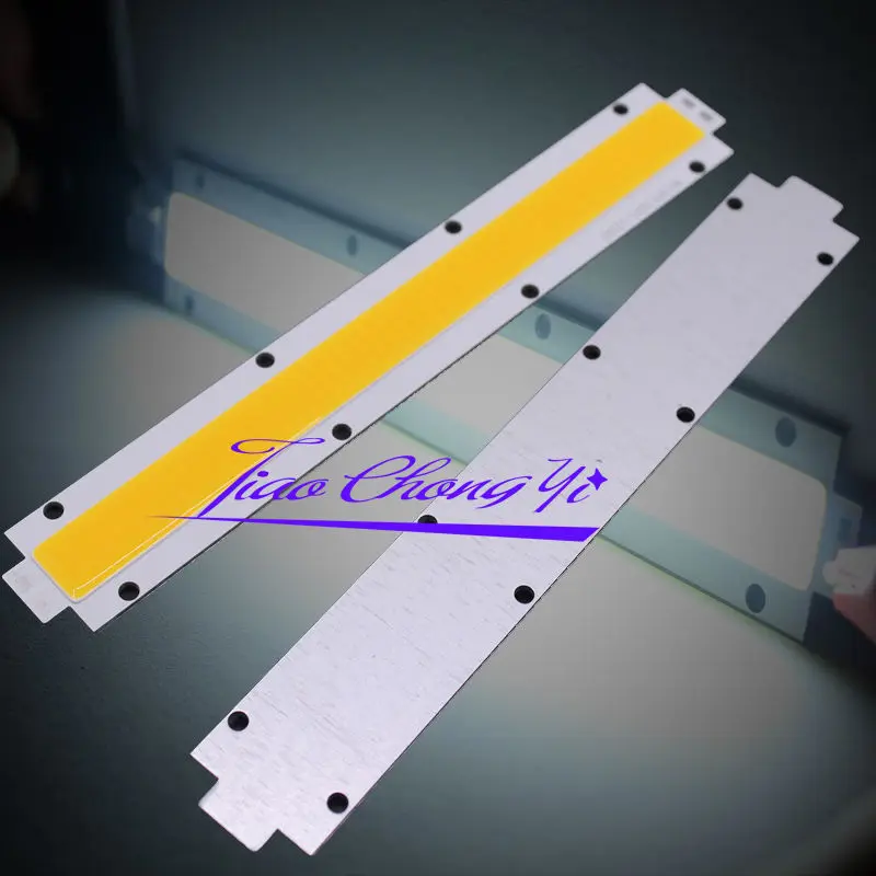 1 X Ультра яркий светодиод 100 Вт COB теплый белый источник света чип DIY 180x27 мм 33 в|led