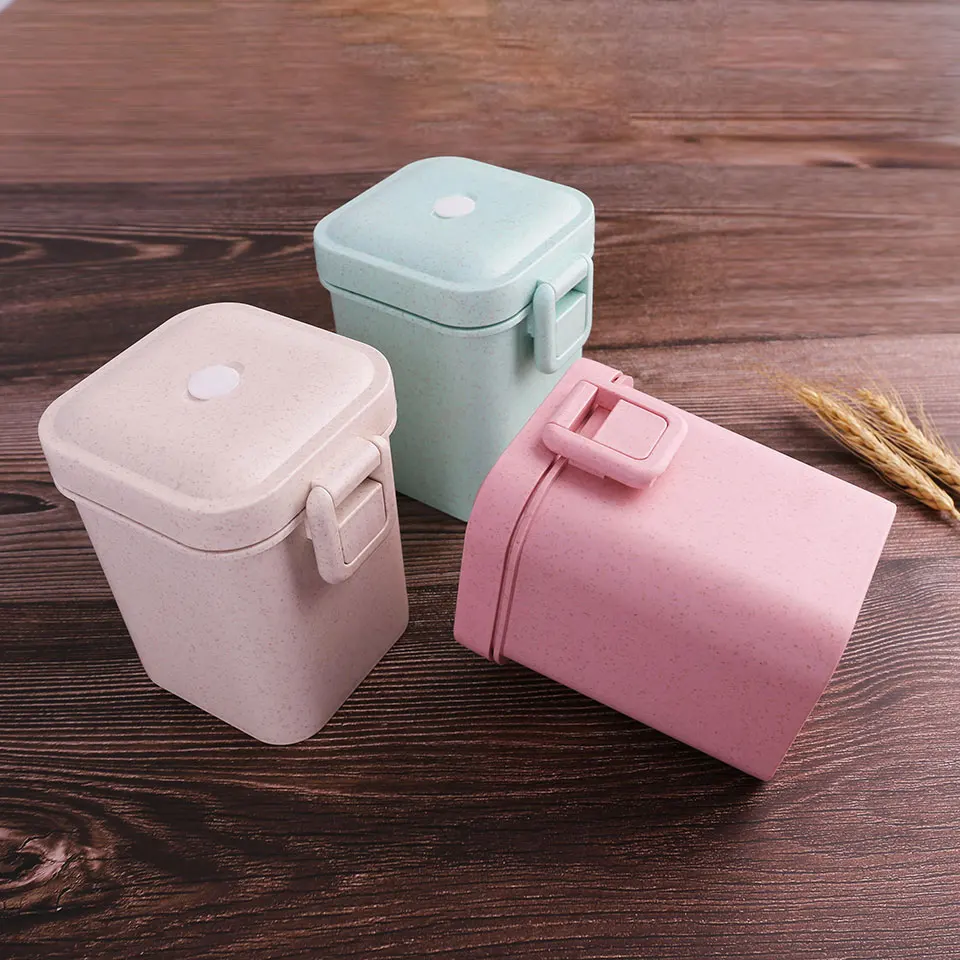 Новая запечатанная противотечная ланч-бокс на 600 мл для еды и супа, контейнер для детского ланчбокса, экологически чистая приготовленная еда Бенто, пригодная для использования в микроволновой печи.