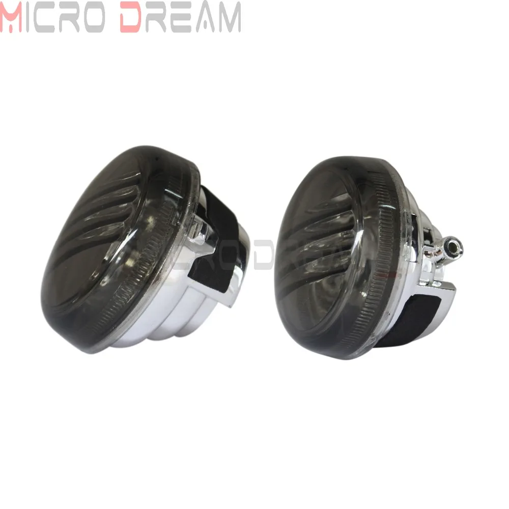 1 пара Дымчатых линз для указателей поворота мотоцикла Suzuki Boulevard C109R M109R M50 C50 C90 VL800