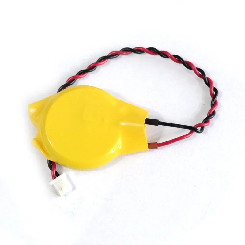 Лот 100 шт. CR2032 2032 Батарея провод 2 pin Материнская плата ноутбука BIOS CMOS Батарея с проводом разобрать Батарея