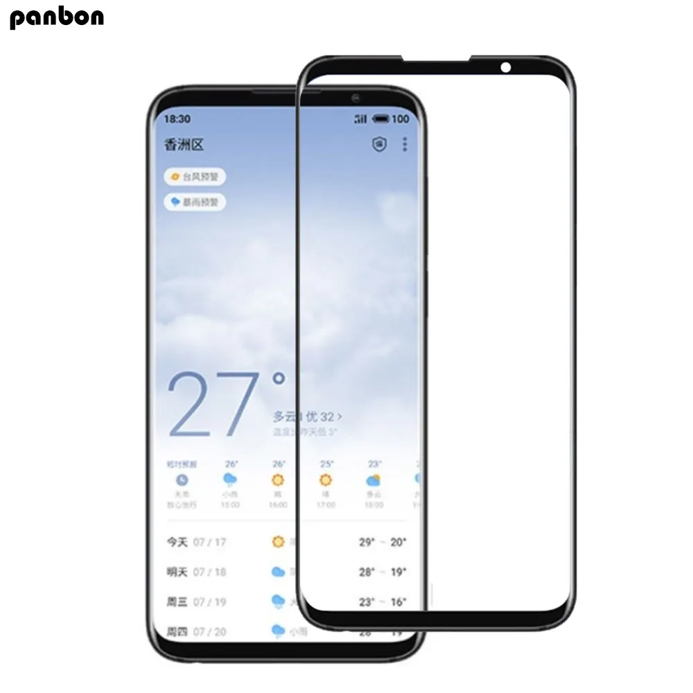 Полное клейкое закаленное стекло для Meizu Note 8 V8 защитная пленка Защитное meizu x8 v8 note8