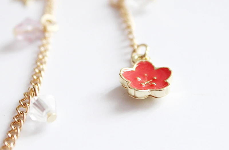 Новинка Sailor Moon Card Captor Cardcaptor Sakura Kanzashi заколка для волос аксессуары заколка для волос с кристаллами Высокое качество