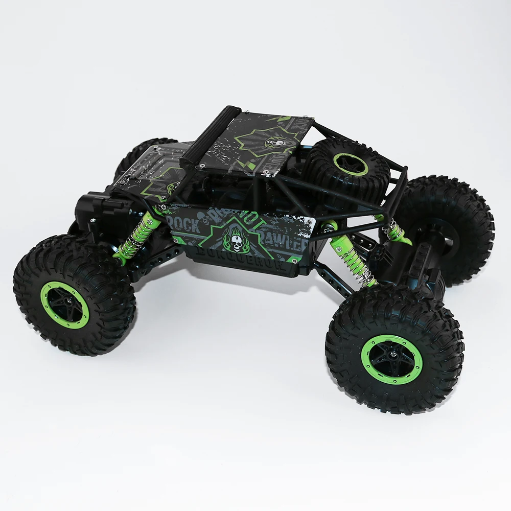 2 4 GHz RC автомобиль 4WD рок сканеры ралли скалолазания 1:18 двойной двигатель Bigfoot