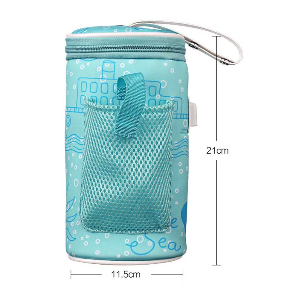 

Baby Bottle Bag Insulation USB Intelligent Heating Warm Cover Water Cup Bag Thermos Can Be Hung On Stroller Bottle Bag