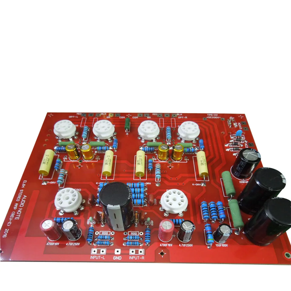Высокое качество Hi-End стерео Push-Pull EL84 вакуумный ламповый усилитель PCB DIY Kit Ref аудио Примечание ПП плата D4-004
