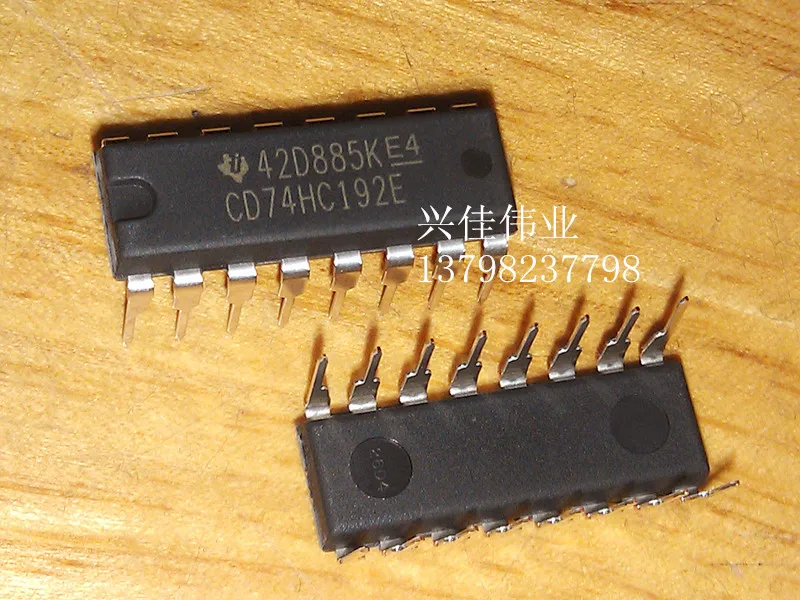 10PCS New 74HC192 CD74HC192E DIP-16 TI genuine | Автомобили и мотоциклы
