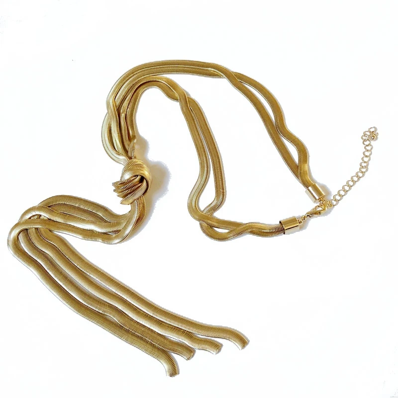 Ожерелье ручной работы с подвеской кисточкой в стиле панк|necklace free shipping|pendant