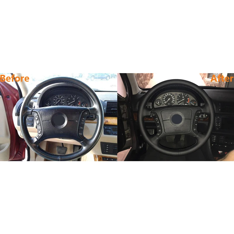 MEWANT черная кожаная Задняя панель для BMW E46 318i 325i E39 E53 X5 аксессуары интерьера