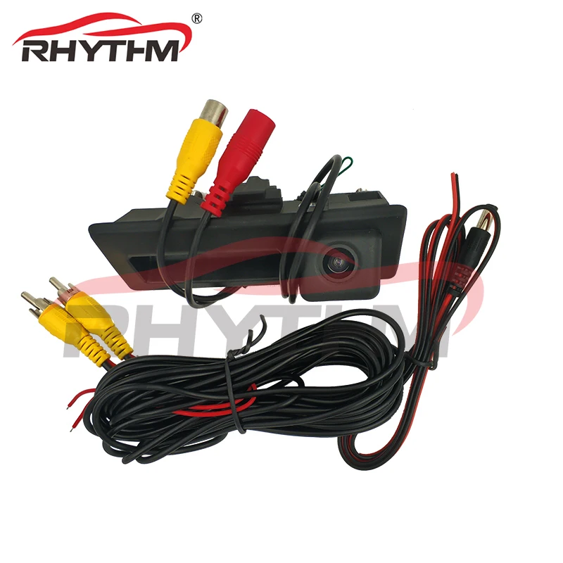 Камера заднего вида Rhythm CCD HD ночного vison для автомобиля Audi A3 A4 A5 A6 Q5 Q3 камера NTSC или