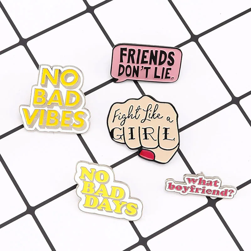 Феминистские шпильки великолепное предложение Брошь для женщин девочек не