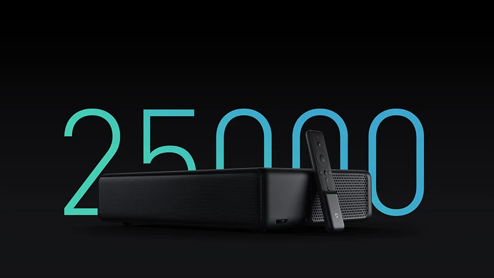 Xiaomi Mijia 4K лазерная проекция ТВ домашний кинотеатр 150 дюймов Wifi Bluetooth английский интерфейс 3D проектор HDR Поддержка DTS