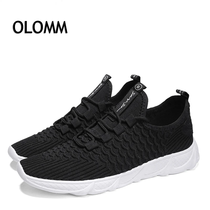 Для мужчин повседневная обувь для взрослых Мужские дышащие Tenis Masculino Lace-Up Mesh