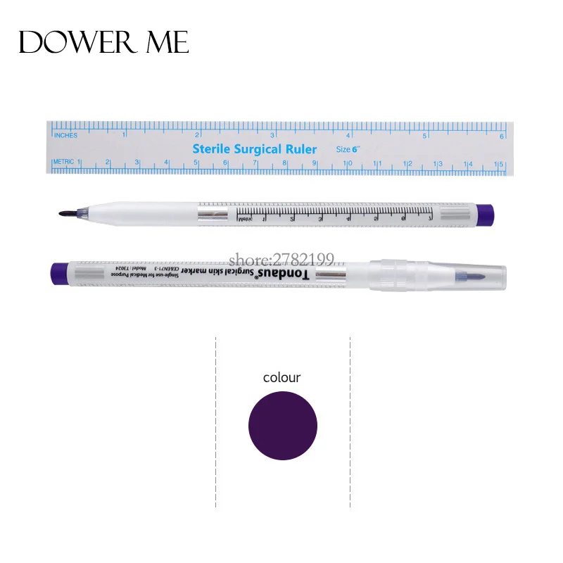 5 шт. одноразовая стерилизованная упаковка с линейкой медицинская хирургическая