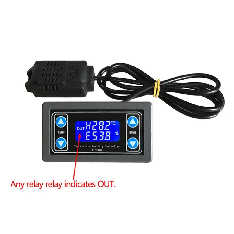 2019 New XY-WTH1 Digital Humidity &amp Temperature Controller Thermostat Hygrometer Regulator Electrical Equipment | Инструменты