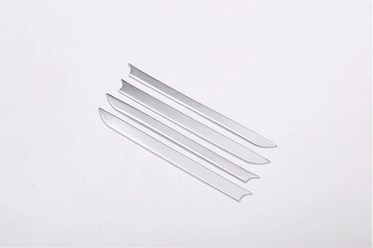 Для Land Rover Range VELAR 2017 2018 ABS матовые серебряные декоративные полоски для дверных