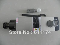 4 ceramic bearing spindle motor 35Kw ER25 18000rpm air cooled spindle motor AC220V square Wood milling Spindle Motor