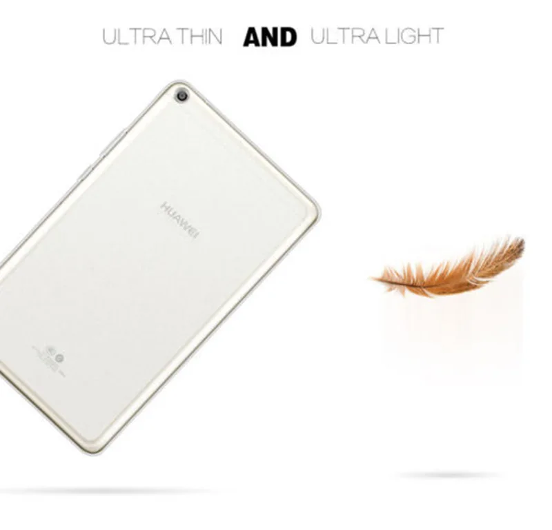 Силиконовый чехол из ТПУ с кристаллами для HUAWEI MEDIAPAD T3 8 0/10 дюйма Прозрачный