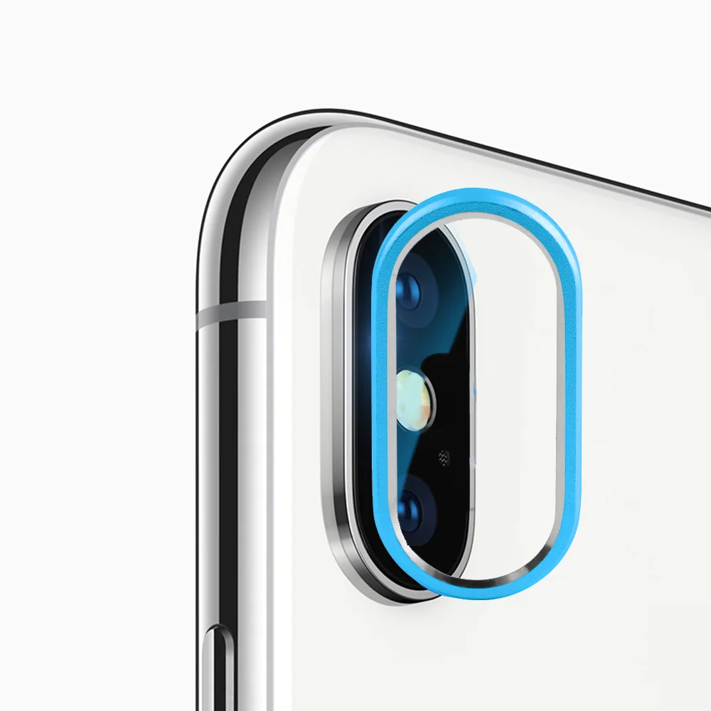 Для iPhone X Xs Max XR защитное кольцо для объектива смартфона камера металлический