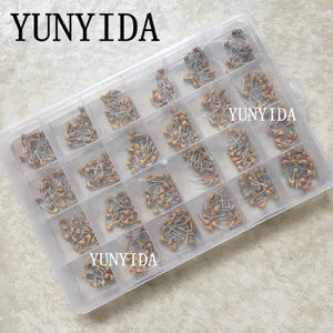 24 значения * 20 шт. = 480 шт. монолитный керамический конденсатор 10 пФ  10 мкФ, керамический конденсатор, набор в ассортименте + коробка