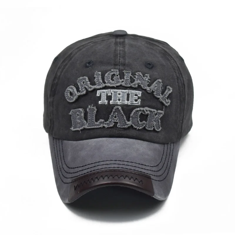 Хит продаж ретро Gorras de béisbol sombreros para hombres marca casqueta mujeres Snapback lavado hueso sombrero Go |