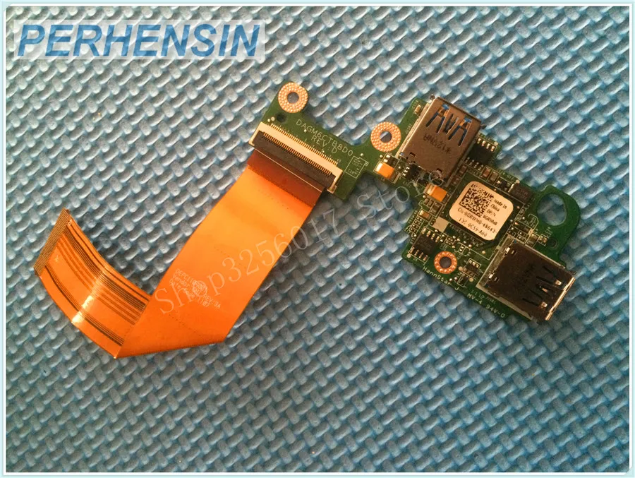 DC Jack мощность Плата USB для DELL XPS 15 L501X L502X GRWM0 CN-0GRWM0 кабель DAGM6CTB8D0 | Компьютеры и офис