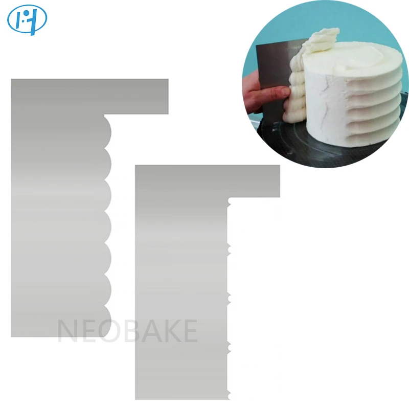 Шпатель для торта из нержавеющей стали с зернистой поверхностью кухонный