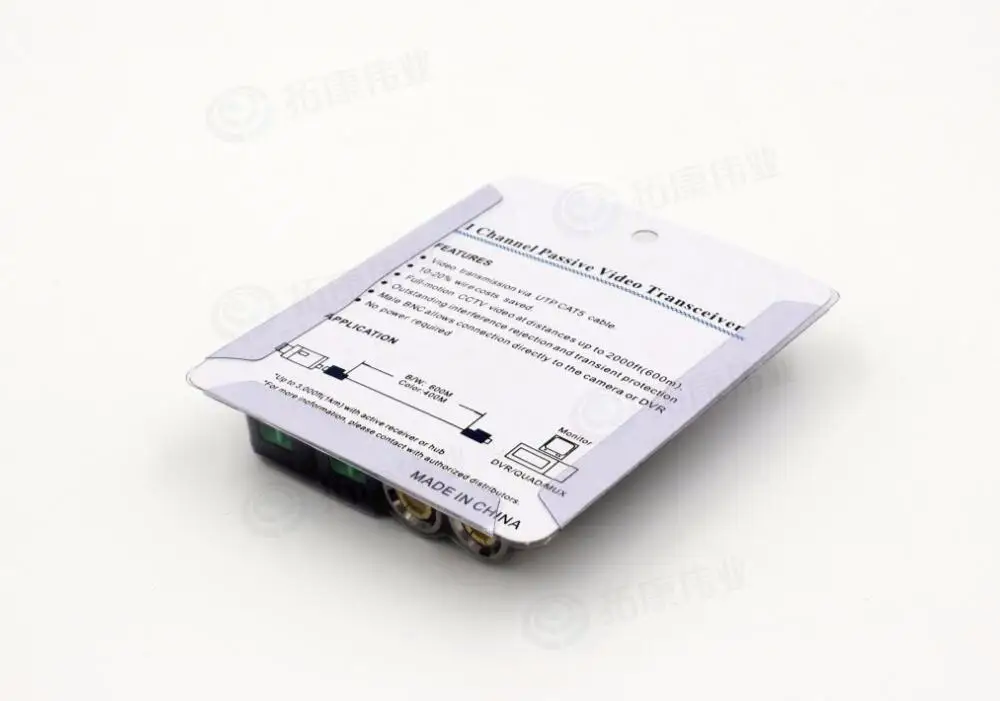 BNC CCTV Video Balun пассивные трансиверы UTP Cat5 характеристики расстояния выше 100 м: |
