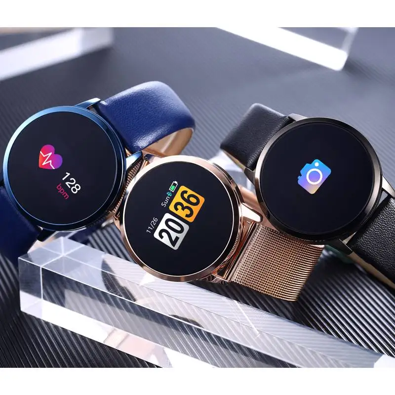 Newwear Q8 Plus Смарт часы браслет с ЧПУ версия водонепроницаемый пульсометр кровяное давление сна мульти-спортивные умные часы для фитнеса