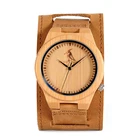 Мужские Роскошные брендовые дизайнерские часы BOBOBIRD, винтажные деревянные часы с кожаным ремешком, кварцевые часы в подарочной коробке