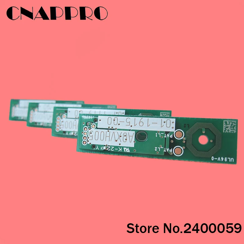 4 шт./лот Konica Minolta Bizhub C227 C287 C367 227 287 367 разработчик чип для Konica Minolta Bizhub DV214K DV-214 DV214 DV 2 блок разработчика чип 600 K