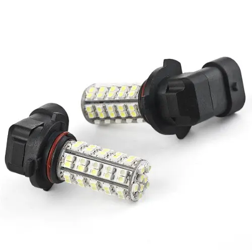 2 шт. 9006 HB4 68 SMD светодиодный ксеноновая белая туман дневные ходовые огни