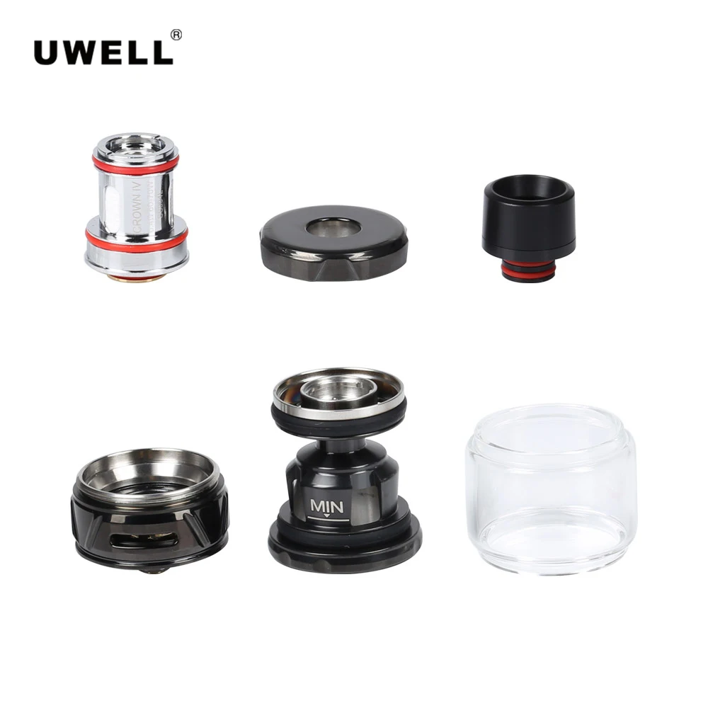 Оригинальный атомайзер Uwell Crown 4 Емкость 6 мл технология самоочистки электронная