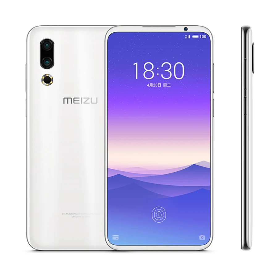 Мобильный телефон Meizu 16 s, 6,2 дюймов, 6 ГБ ОЗУ, 128 Гб ПЗУ, Snapdragon 855, задняя камера 48 Мп+ 20 МП, фронтальная камера 20 МП, 3600 мАч, разблокировка экрана