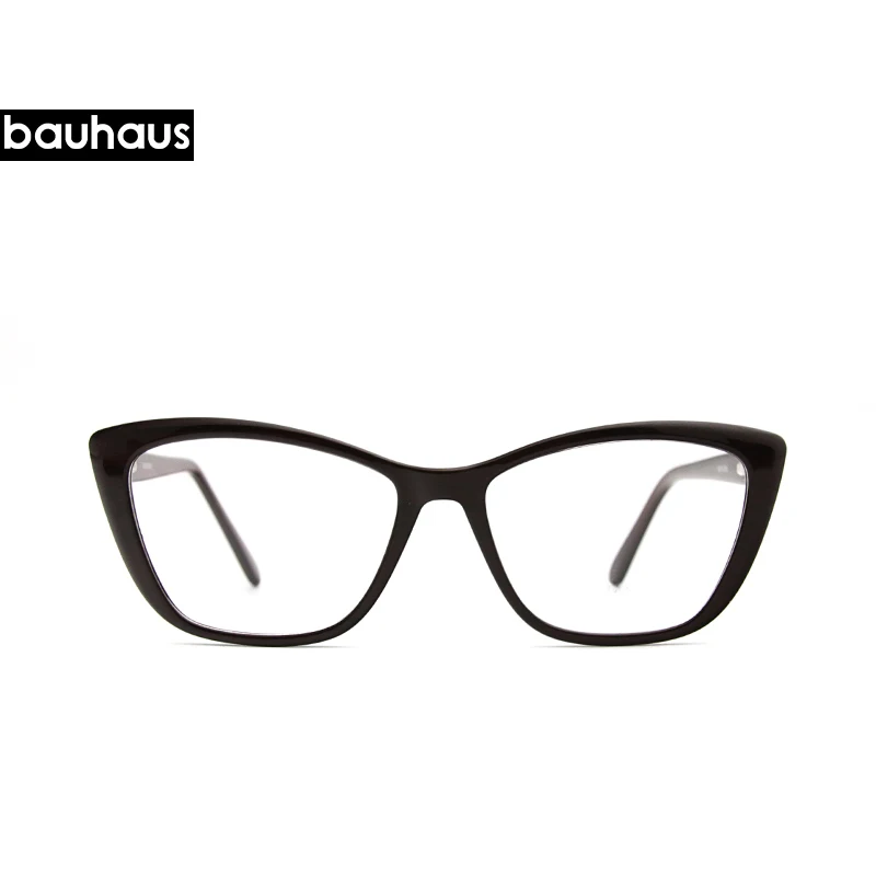 bauhaus Magnet Eyeglasses Full Rim Optical Frame Prescription Spectacle papilionaceous Myopia polarization Sunglasses | Аксессуары для