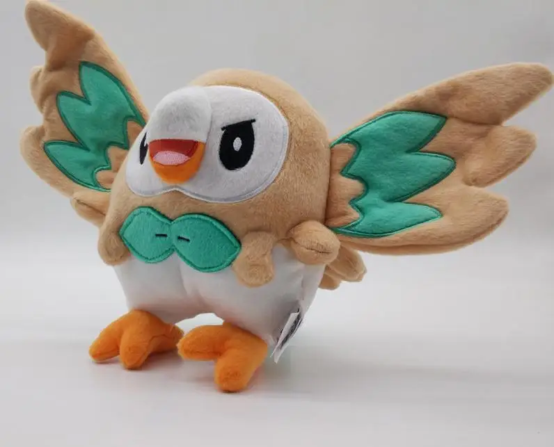 Новинка года официальный TOMY Аутентичные Sun& Moon Rowlet " плюшевые куклы мягкая подарок