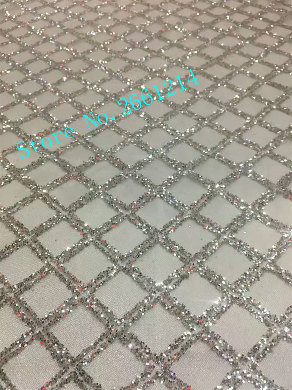 Африканский тюль с приклеенными блестками кружевная ткань BZL 42932 африканская