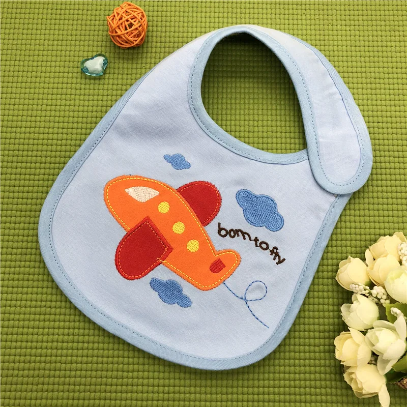 Bebe Bibs Baberos Babador Bavoir водонепроницаемый милый мультфильм вышивка печать дети мультфильм отрыжка ткань 6-24 месяцев DS19