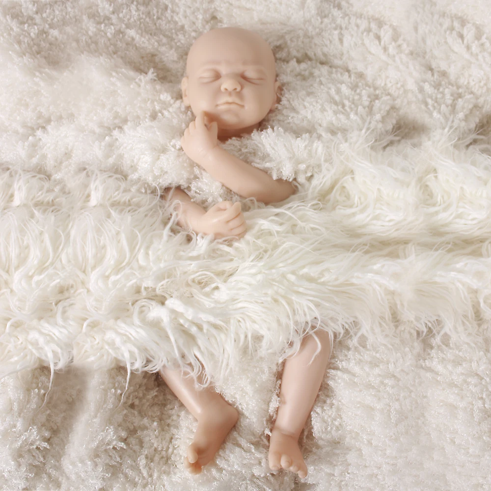 22Inch reborn doll kits DIY Accessories Boneca Bebes Reborn Doll Kits Unpainted Blank Kit For mold Toys | Игрушки и хобби