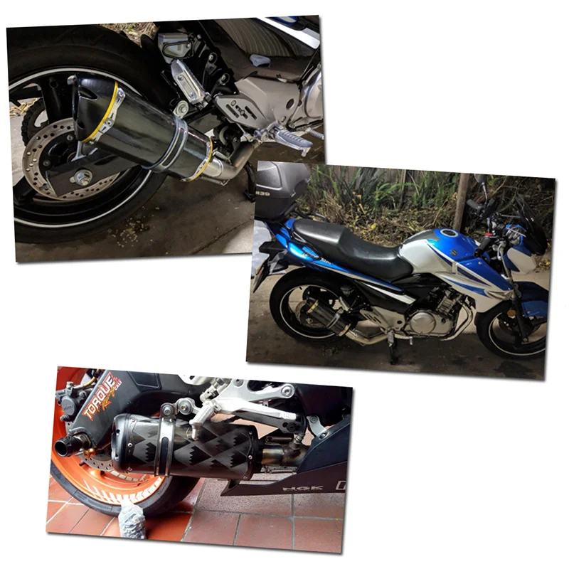 51 мм moto rcycle выхлопная труба moto mivv akrapovic два брата выхлопная труба для kawasaki er6n z900 R1 R6 gsr650 cbr1000