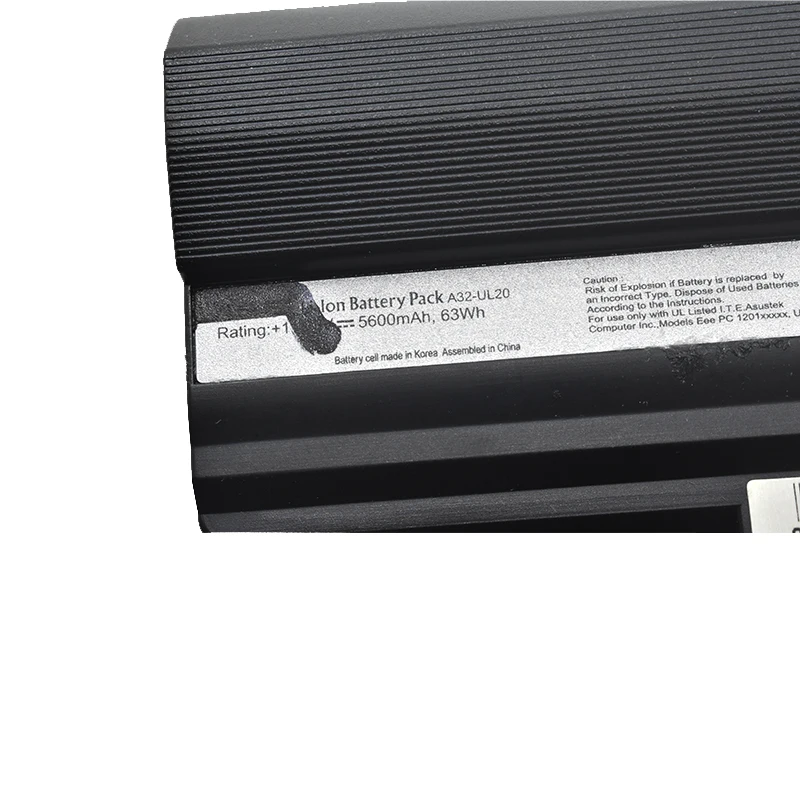 

7XINbox 11.25V 63Wh 5600mAh Original A31-UL20 A32-UL20 Laptop Battery For Asus EEE PC 1201N 1201HA UL20A UL20FT UL20A-A1