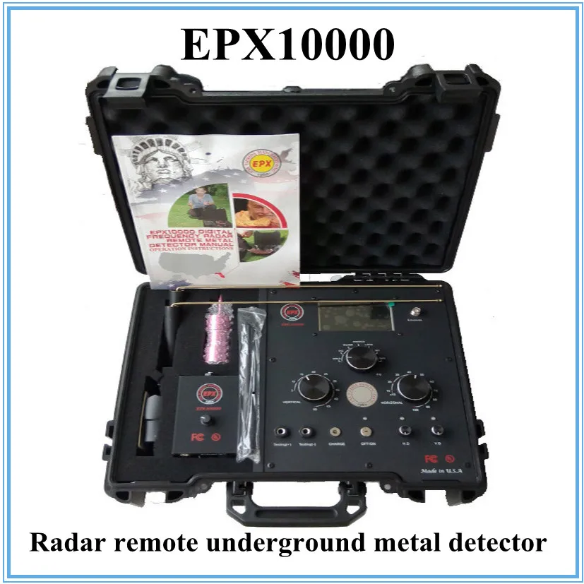 Оригинальный EPX10000 подземный металлоискатель Золотой искатель разведочный