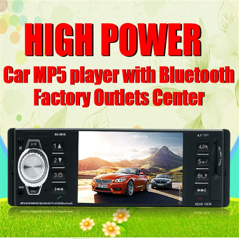 2 Din Bluetooth автомобильный MP5 видео аудио Mp3 Mp5 плеер Стерео FM радио DVD 4 дюйма