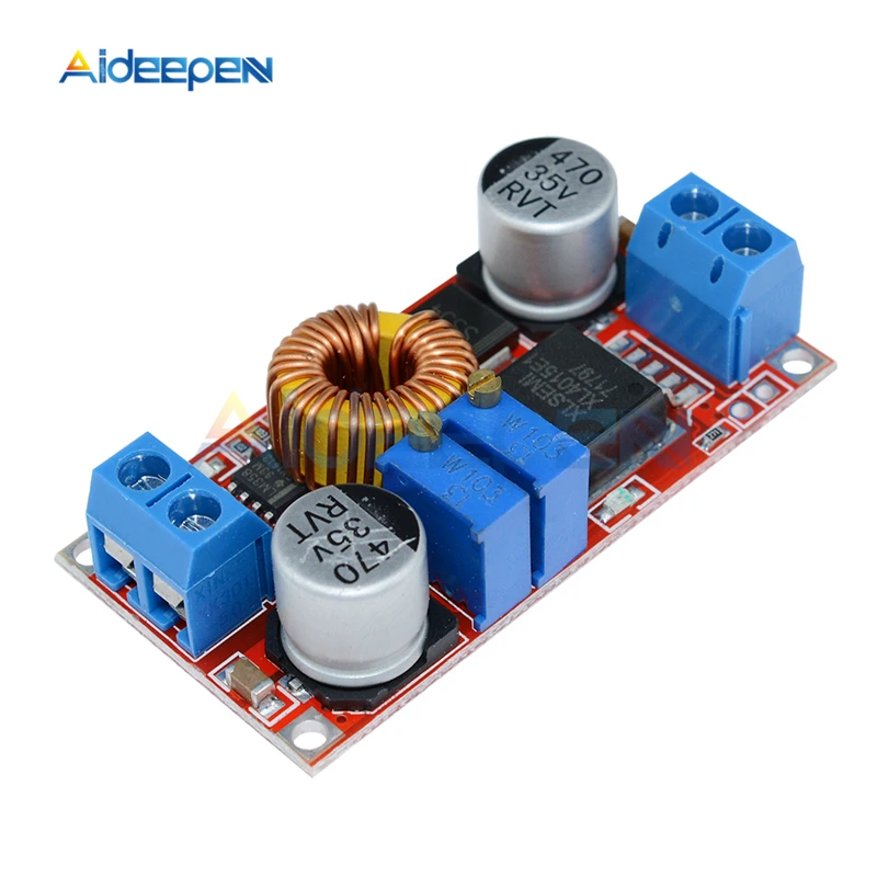 XL4015 5A DC to CC CV Lithium Battery Step Down Charging Board LED Power Converter Charger Module 5V-32V 0.8V-30V | Строительство и