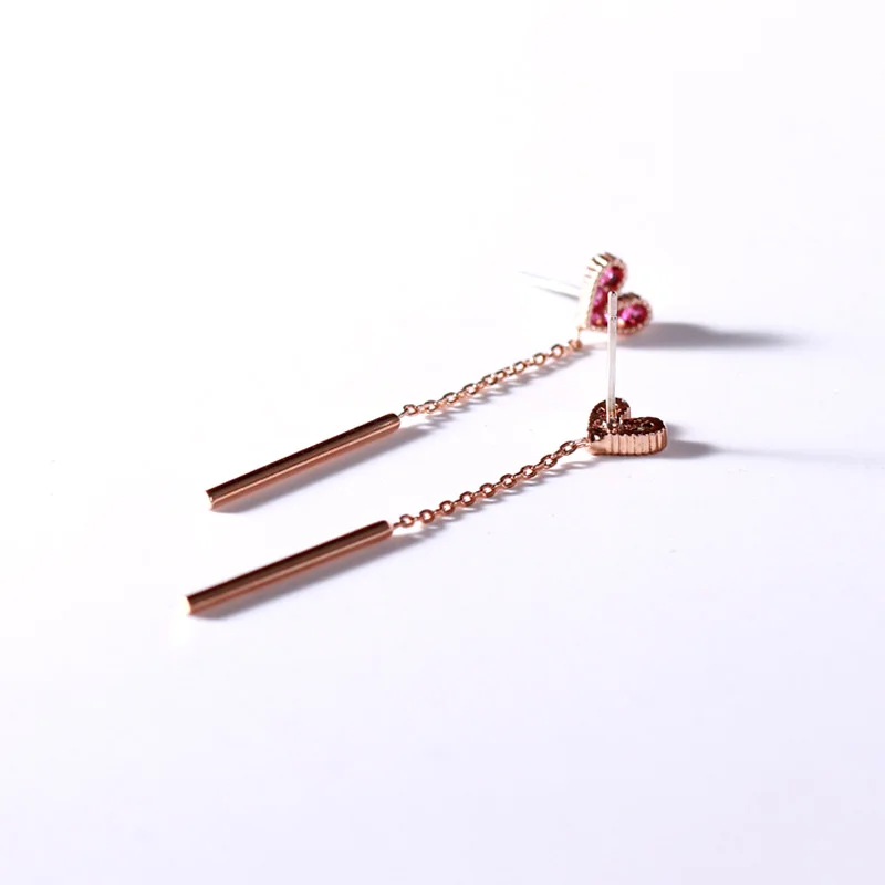 2019 новые серьги в форме сердца серебряные иглы 925 женские яркие сережки никогда