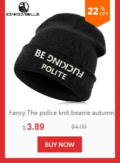 Beanie шляпа Skullie шапка, вязаная шапка-носок зима-осень вышивка лозунг девиз слова в стиле панк Для мужчин Для женщин для мальчиков и девочек уличных танцев улыбка