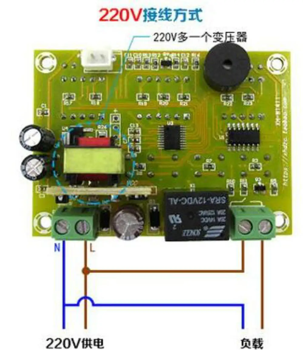 W1411 AC 220 V 10A светодиодный цифровой регулятор температуры Термостат переключатель
