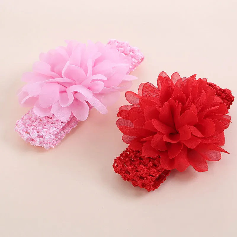 Cute baby hair accessories girls headband flower lace headbands for girl bows 0 infant | Детская одежда и обувь